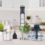 Licuadora de Mano con Vaso Picador 850W Midea HB-1100X3AR1