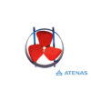 Extractor Helicoidal 35 CM 380V 1400RPM HT135 - Atenas