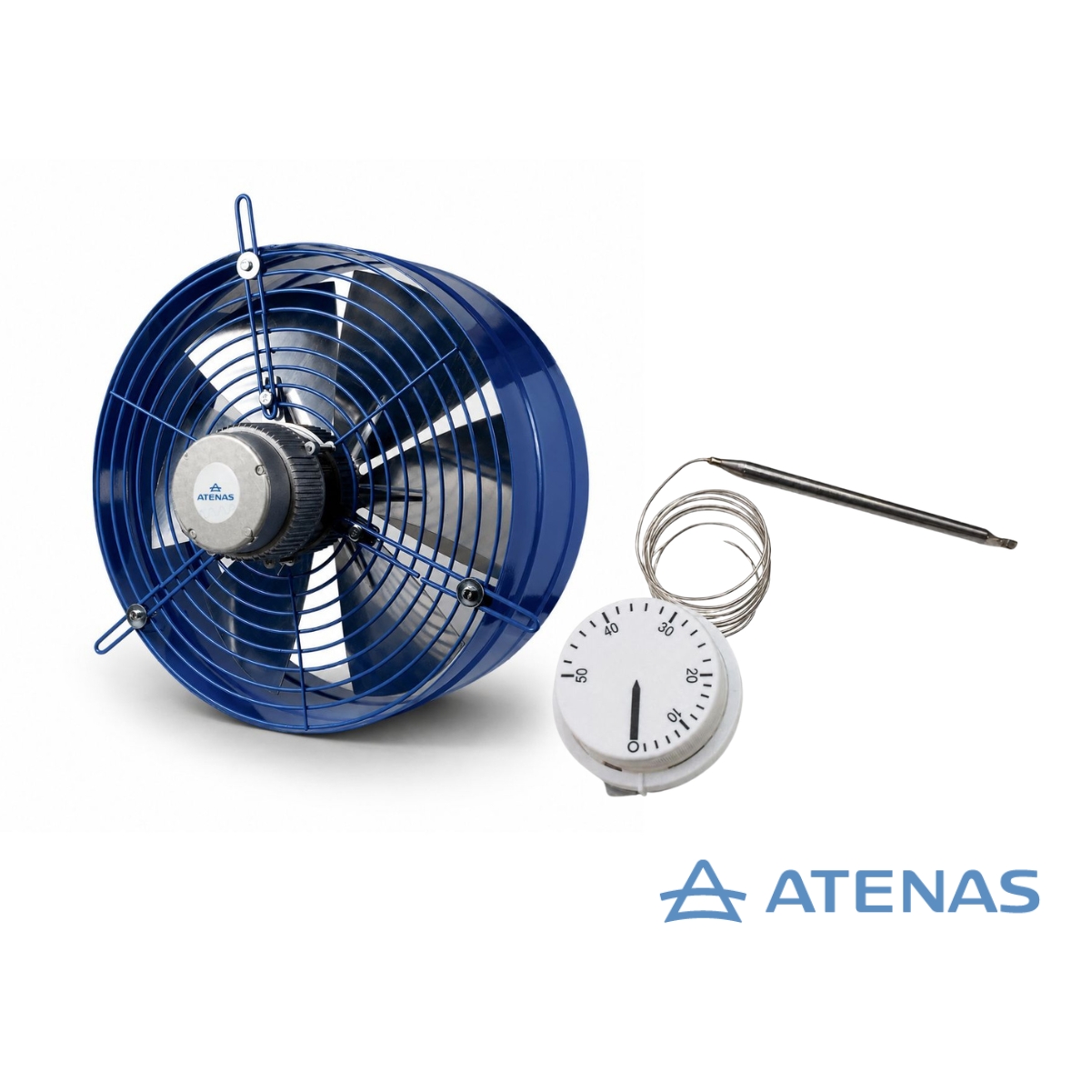 Extractor Semi Industrial 35 CM Con Termostato 0 - 50° HME35-WHD-50B - Atenas