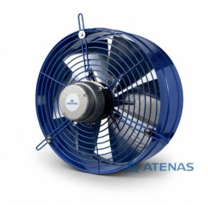Extractor Industrial 40 CM Con Caja Estanco con Llave Inversora y Termostato 0-50 16A HME40-CAJTER050 - Atenas