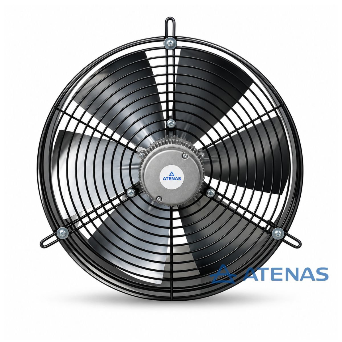 Extractor Industrial 40 CM 220V 1400 RPM Negro HME40N - Atenas