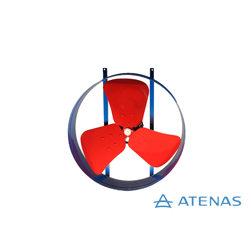 Extractor Helicoidal 40 CM 220V 900RPM HM940 - Atenas