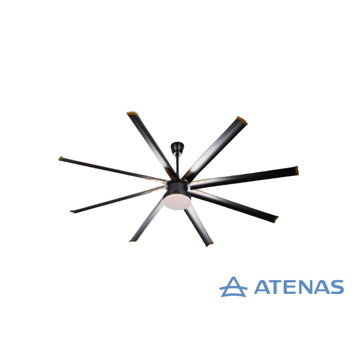 Ventilador De Techo Industrial 254 CM Motor 70W Atenas JY100-3600 - Atenas