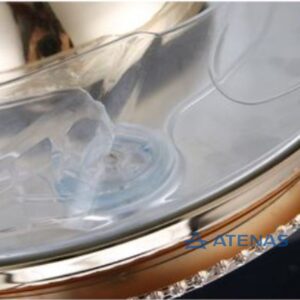 Ventilador De Techo Plegable Con Plafón LED Escalonado Atenas JY42-5008 - Atenas