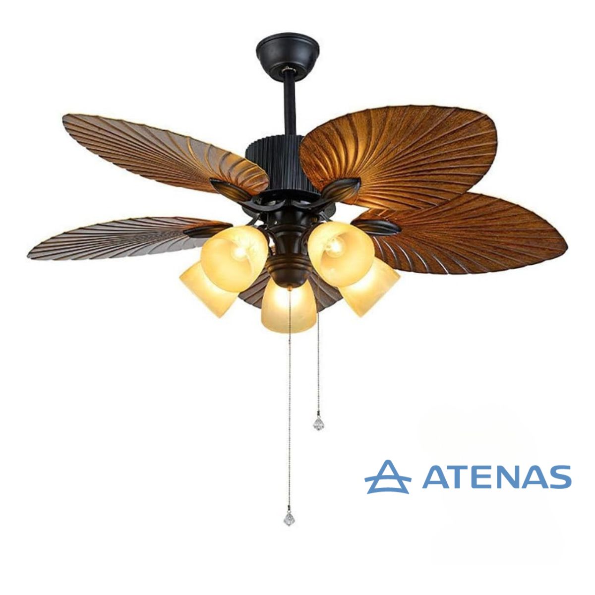 Ventilador De Techo Premium Aspas Tipo Abanico Atenas JY52-2609 - Atenas
