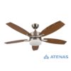 Ventilador De Techo Con 5 Palas de Madera Reforzada 36W Atenas JY52-2610 - Atenas Ventilador De Techo Con 5 Palas de Madera Reforzada 36W Atenas JY52-2610 - Atenas