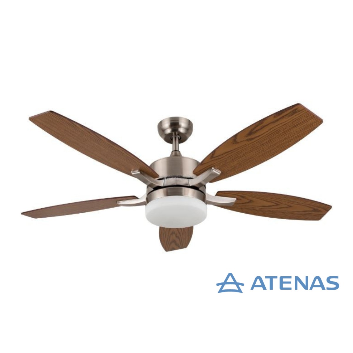 Ventilador De Techo Con 5 Palas de Madera Reforzada 36W Atenas JY52-2610 - Atenas