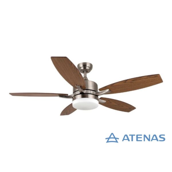 Ventilador De Techo Con 5 Palas de Madera Reforzada 36W Atenas JY52-2610 - Atenas