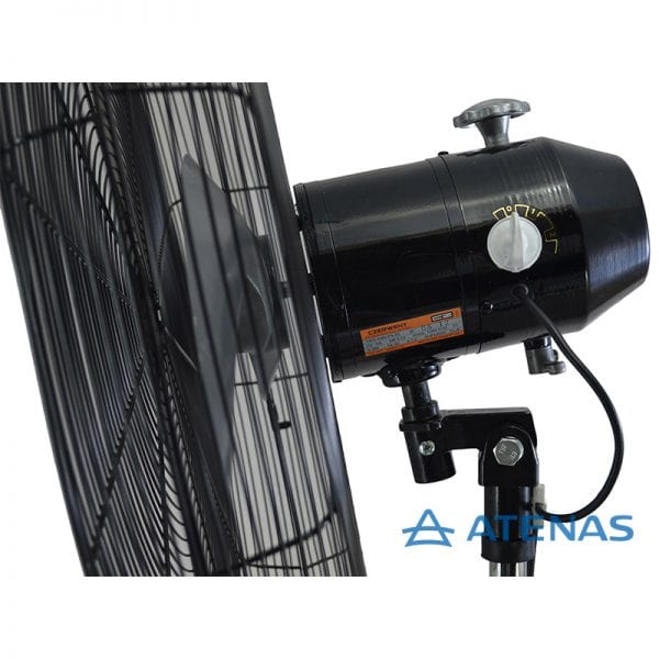 Ventilador Industrial de Pie 30" (75 cm) Oscilante 220v - Motor Czerweny - Atenas