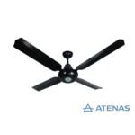 Ventilador de Techo Metálico Negro 130cm con porta pala 555 - Atenas