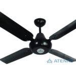 Ventilador de Techo Metálico Negro 130cm con porta pala 555 - Atenas