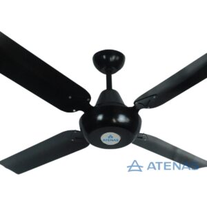 Ventilador de Techo Metálico Negro 130cm con porta pala 555 - Atenas