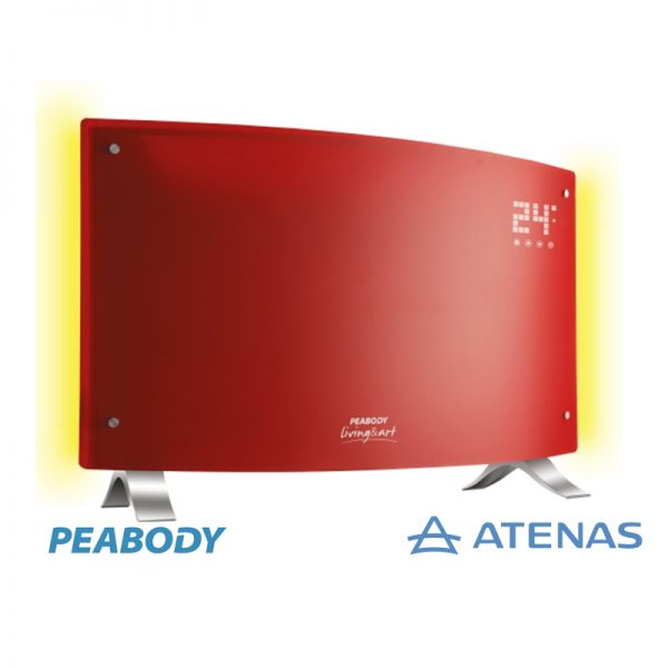 Panel Calefactor Convector Eléctrico (Rojo) | BELITA