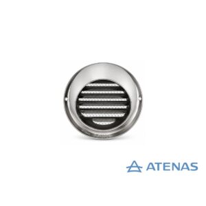 Rejilla Fija Redonda De Acero Inoxidable 4" RF10A - Atenas