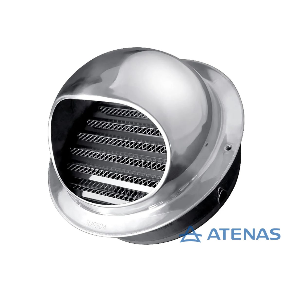 Rejilla Acero inoxidable Fija 8″ Cocina baño Atenas RF20A - Atenas