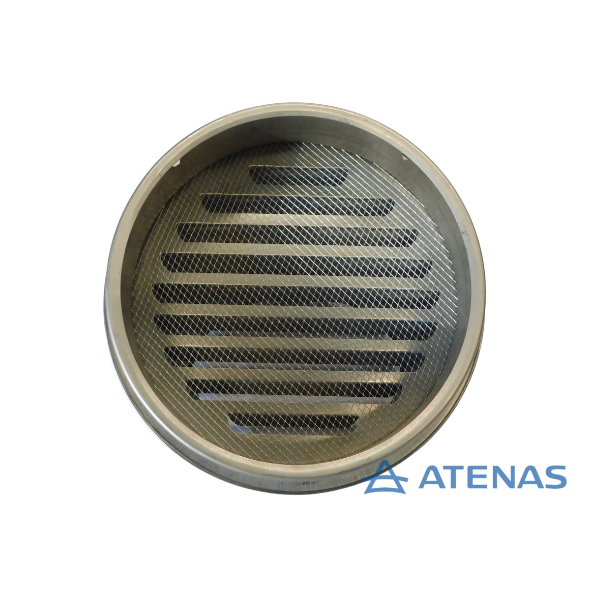 Rejilla Acero inoxidable Fija 10″ Cocina baño RF25A - Atenas