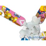 Ventilador de Techo de Los Simpson con Araña 3 Luces Móvil - Atenas