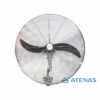 Ventilador Industrial de Pared 30" (75 CM) Oscilante 380v - Motor Czerweny T303 - Atenas Ventilador Industrial de Pared 30" (75 CM) Oscilante 380v - Motor Czerweny T303 - Atenas