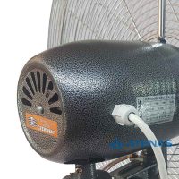Ventilador Industrial de Pared 30" (75 cm) Oscilante 380v - Motor Czerweny - Atenas