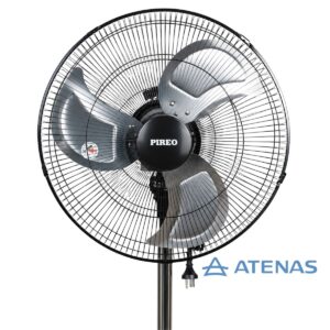 Ventilador de Pie 20″ (50 cm) con 2 Rodamientos Blindados 20P - Atenas