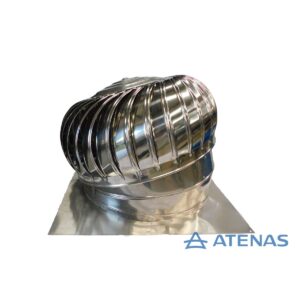 Extractor Eólico de 24" (60 cm) Acero Inoxidable EO24AISI - Atenas