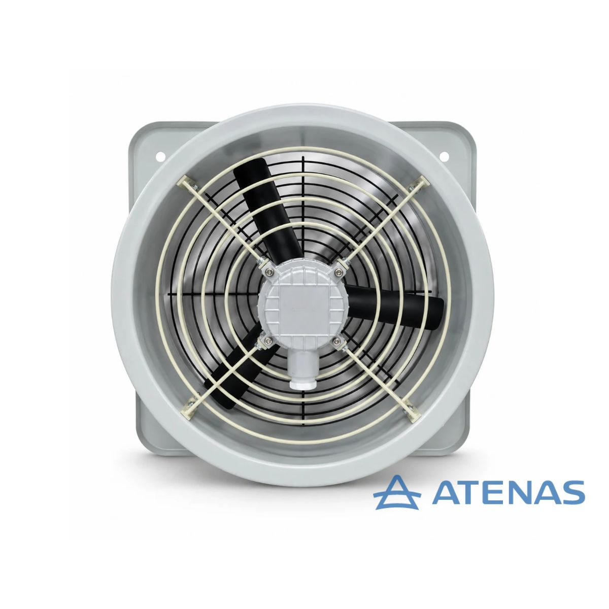 Extractor Axial 40 CM Frente Cuadrado 380V 1400 RPM XTF140C - Atenas