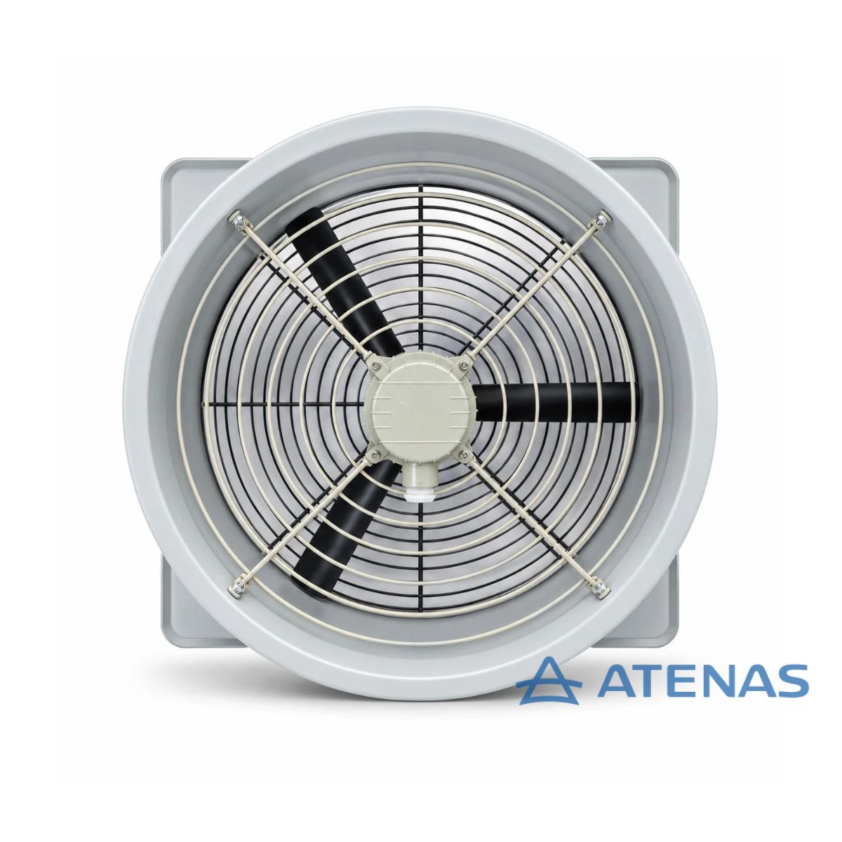 Extractor Axial 60 CM Frente Cuadrado 380V 1400 RPM XTF160C - Atenas