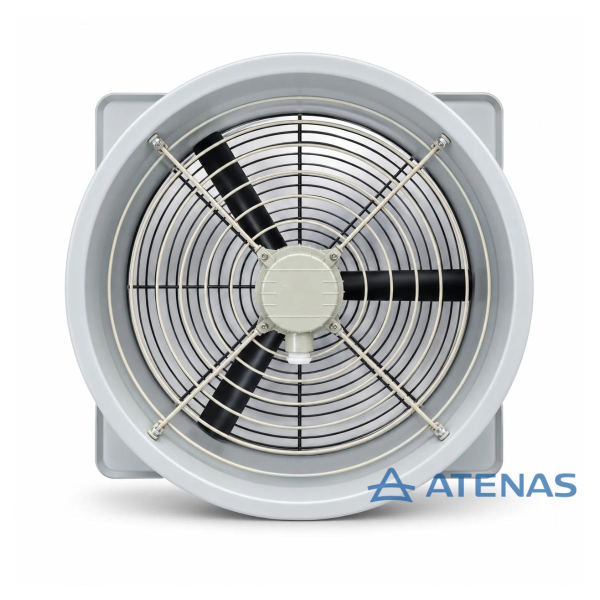 Extractor Axial 70 CM Frente Cuadrado 380V 1400 RPM XTF170C - Atenas