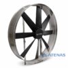 Extractor Axial 70 cm Acero AISI304 900 RPM 380v XTP97045 - Atenas Extractor Axial 70 cm Acero AISI304 900 RPM 380v XTP97045 - Atenas