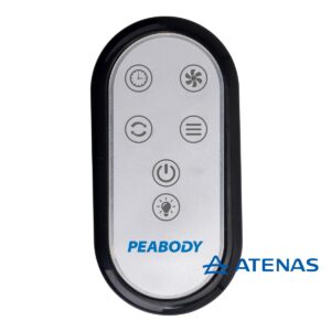 Control remoto del VENTILADOR BRISADOR DE PIE 16″ (40 CM) ECO POWER PEABODY PE-VPDC1625N