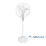 Ventilador de Pie Blanco 20" (50 Cm) con Botonera Magiclick V1108B