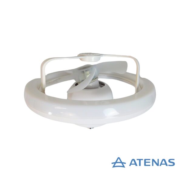 Ventilador para Portalampara con Luz led y control remoto VTLAMP